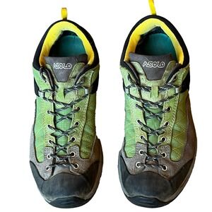 Asolo Pipe GV GTX Low Waterproof Hiking Shoes Green Womens 7.5 UK 6 EU 39 1/3